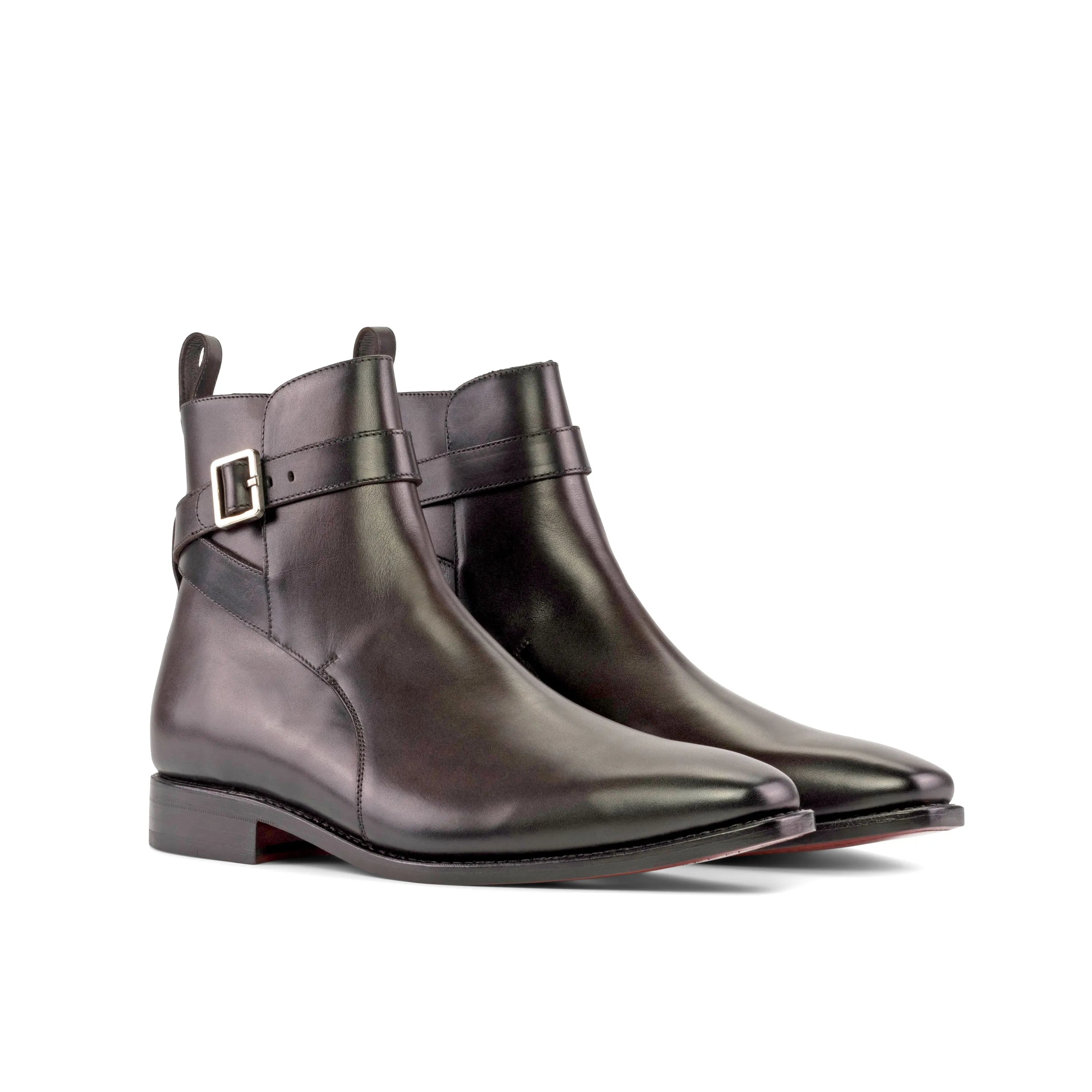 Pair of black leather Rain Jodhpur Boots
