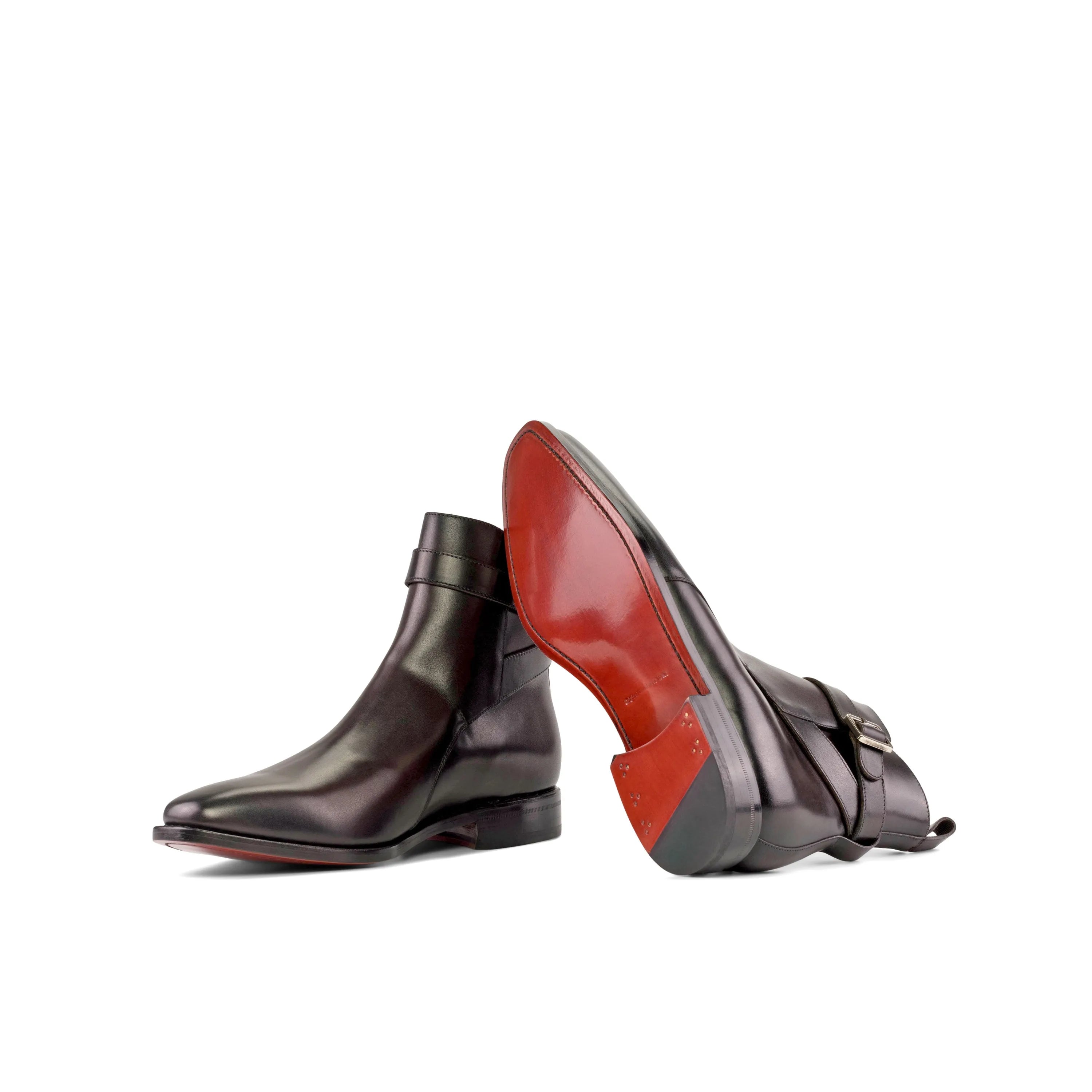 Pair of brown leather Rain Jodhpur Boots