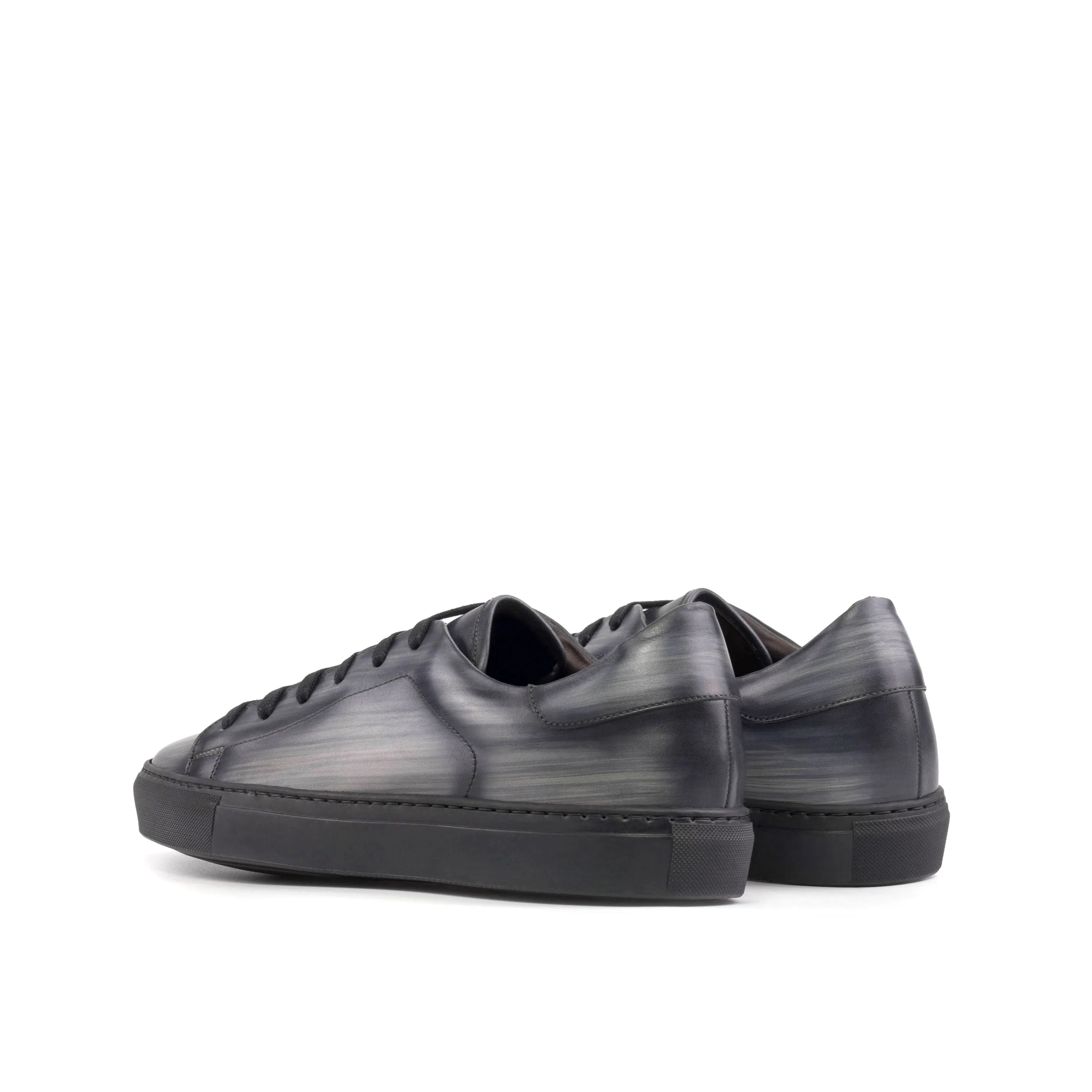 Gray Verve Trainer Patina cupsole trainer sneakers